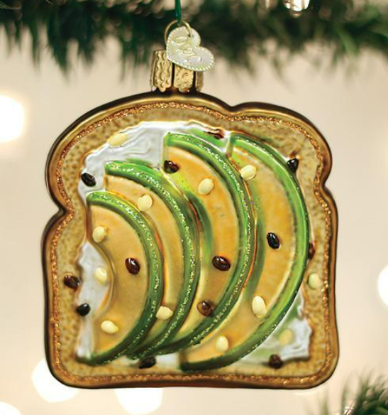 Avocado Toast Ornament