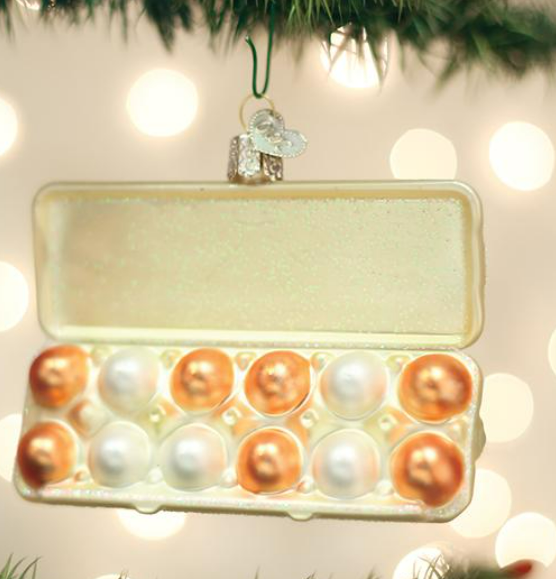 Egg Carton Ornament