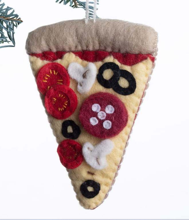 Pizza Slice Ornament