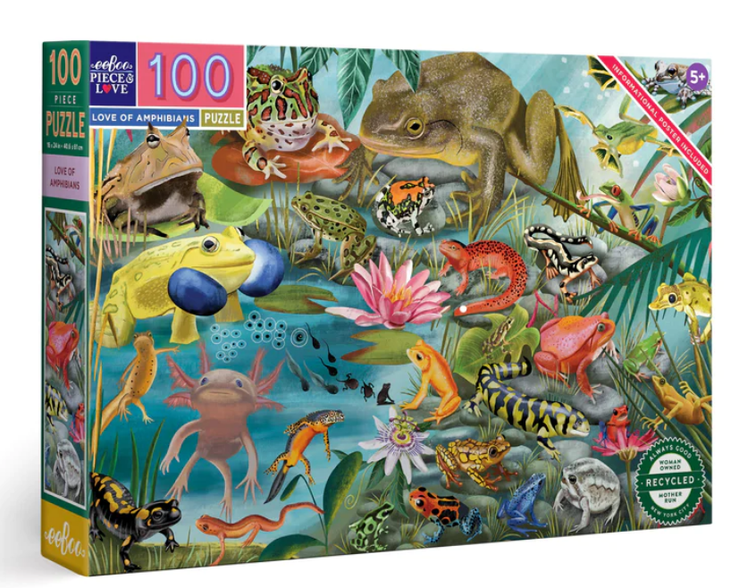 Love Of Amphibians 100 Pc Puzzle