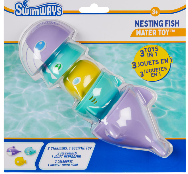 Nesting Fish Water Toy - West Side Kids Inc