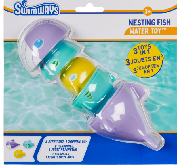 Nesting Fish Water Toy