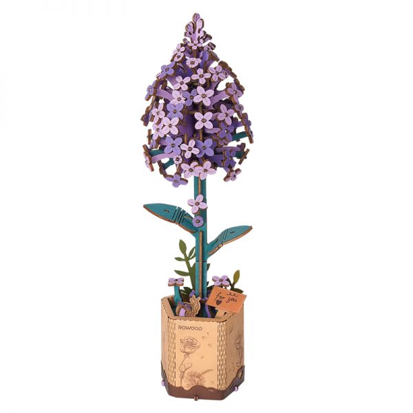Wooden Bloom Craft (Lilac)