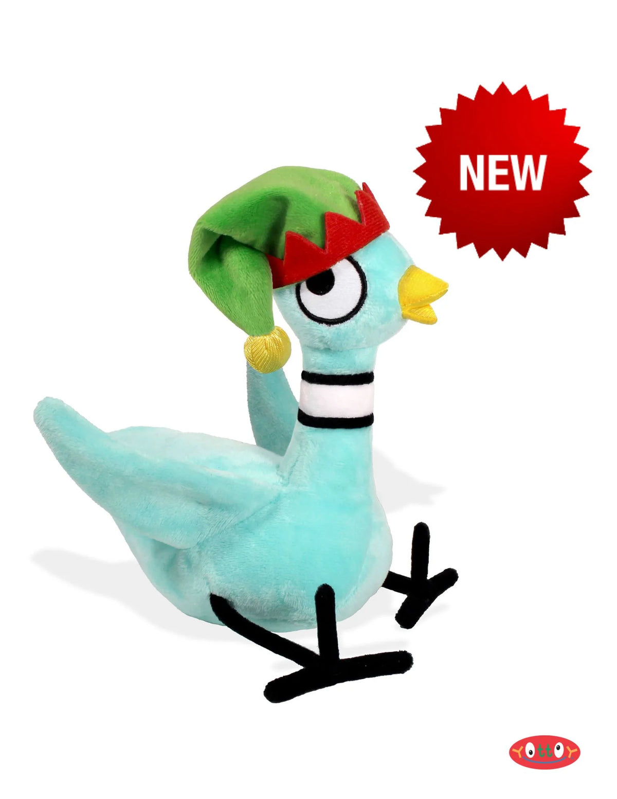 Pigeon In a Holiday Hat Plush