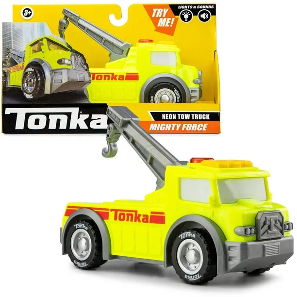 Tonka Mighty Force - Neon Tow Truck
