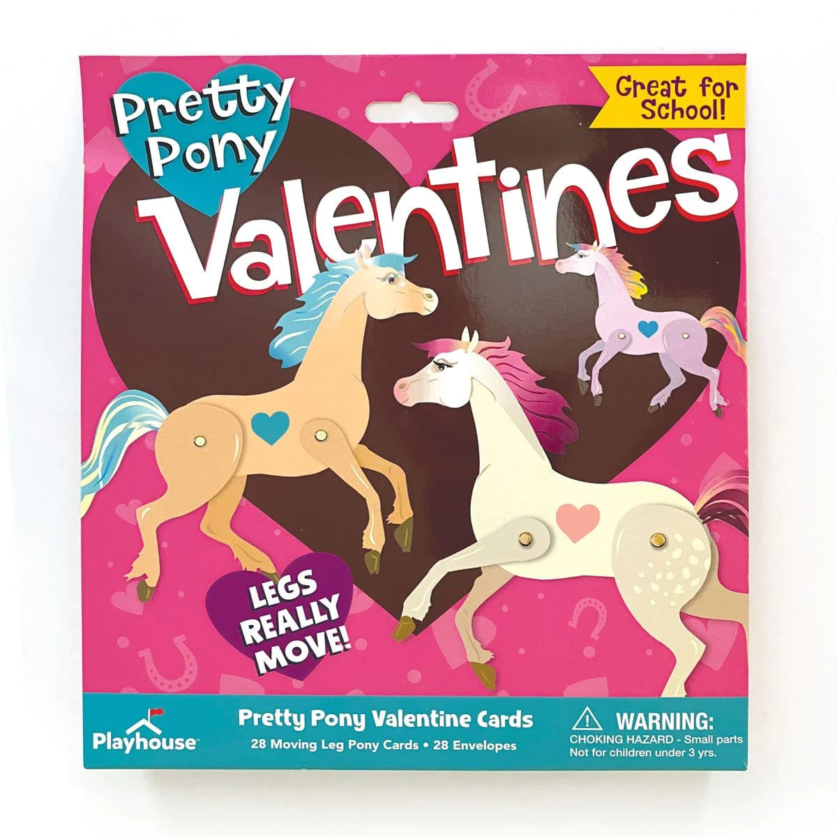 Pretty Pony Valentine&#39;s Day Card Pack