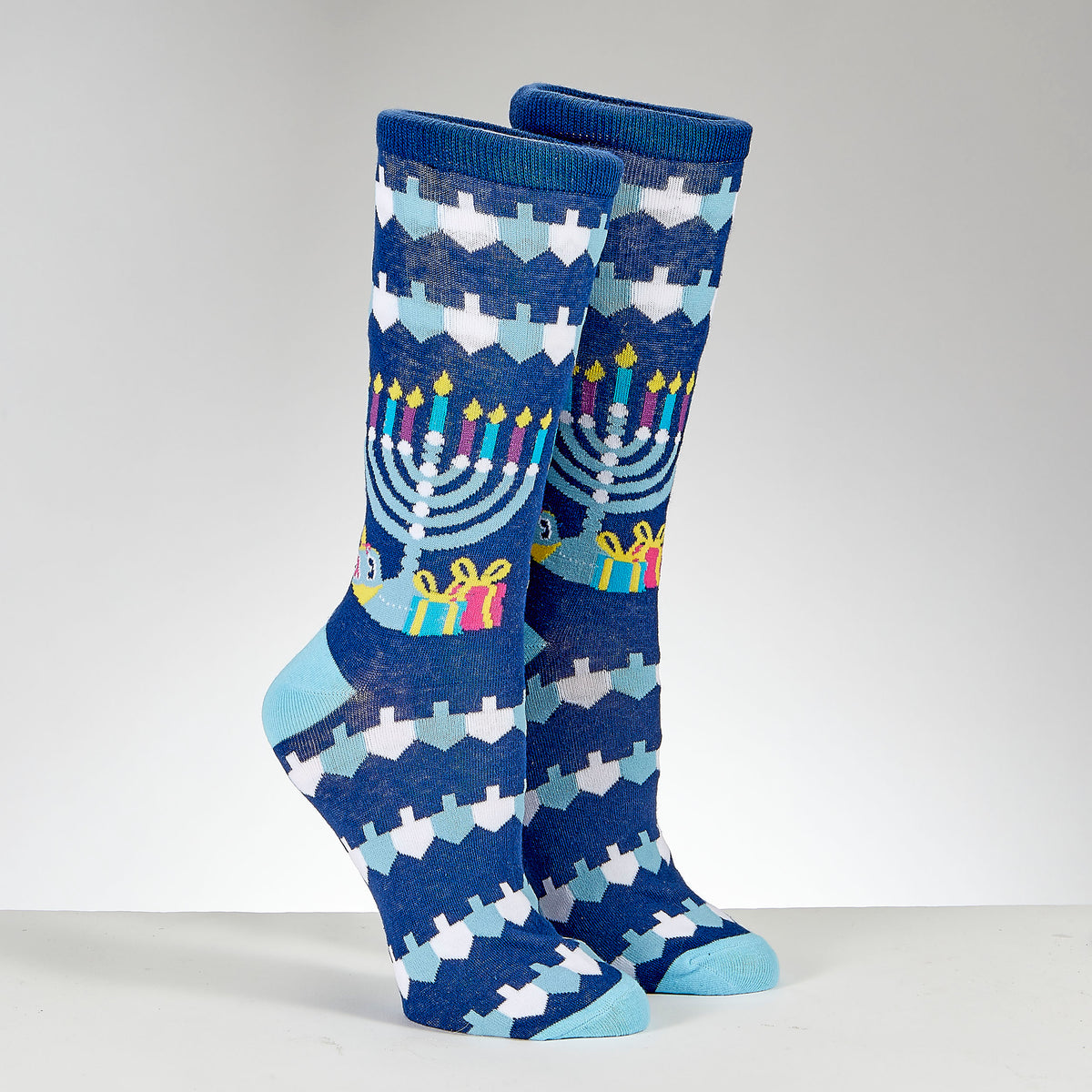 Chanukkah Socks: Ugly Sweater