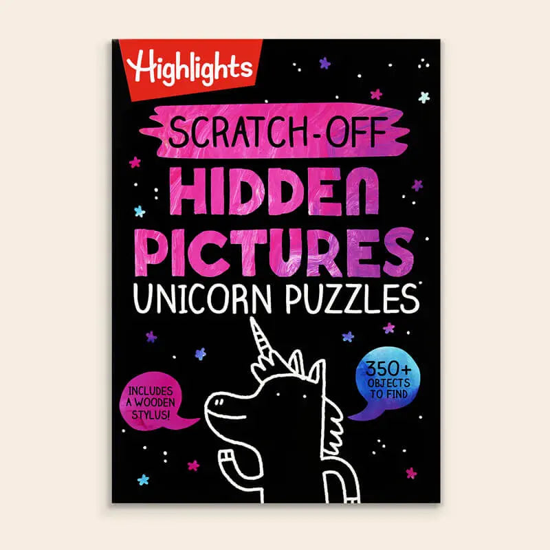 Highlights Scratch-Off Hidden Pictures: Unicorn Puzzles
