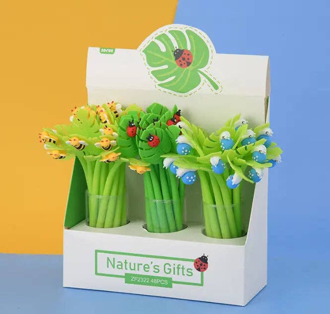 Nature&#39;s Gifts Wiggle Gel Pen (Box of 48)