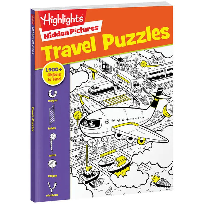 Highlights Best Hidden Pictures Travel Puzzles