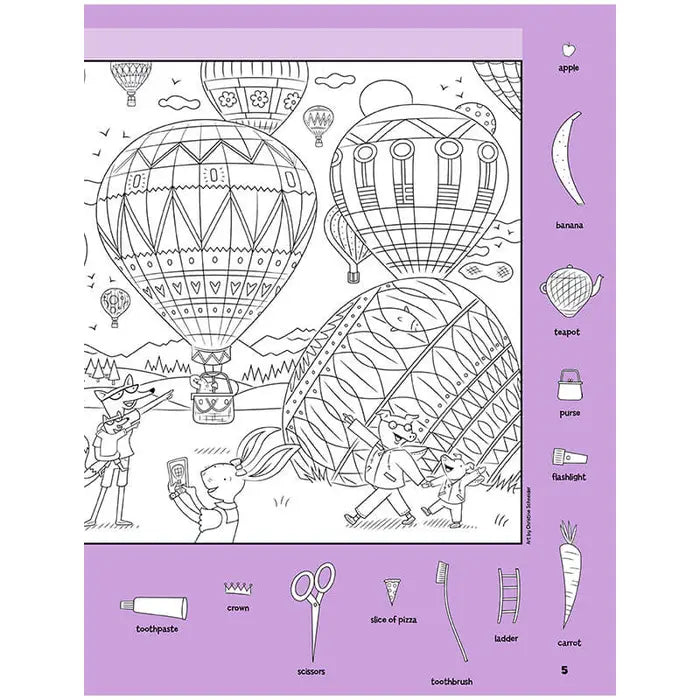 Highlights Best Hidden Pictures Travel Puzzles