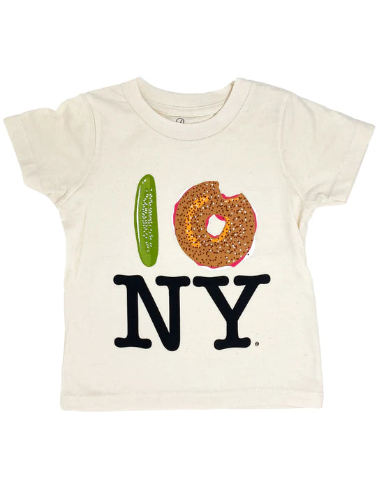 Pickle Bagel I Love NY T-Shirt