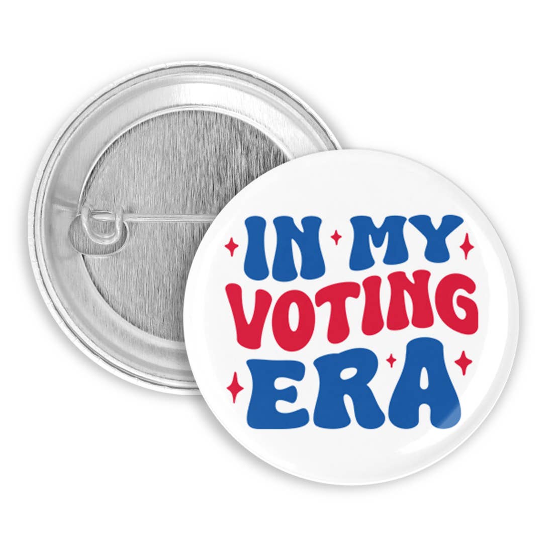 In My Voting Era Harris 2024 Pinback Button