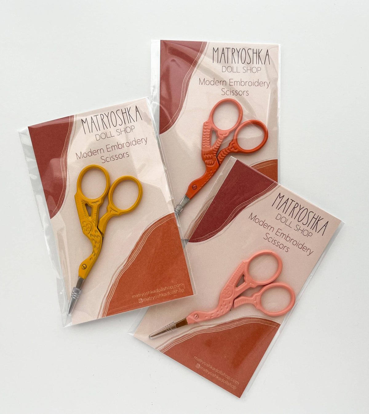 Stork Embroidery Scissors