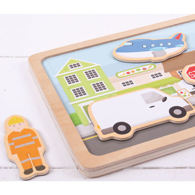 City Magnetic Board