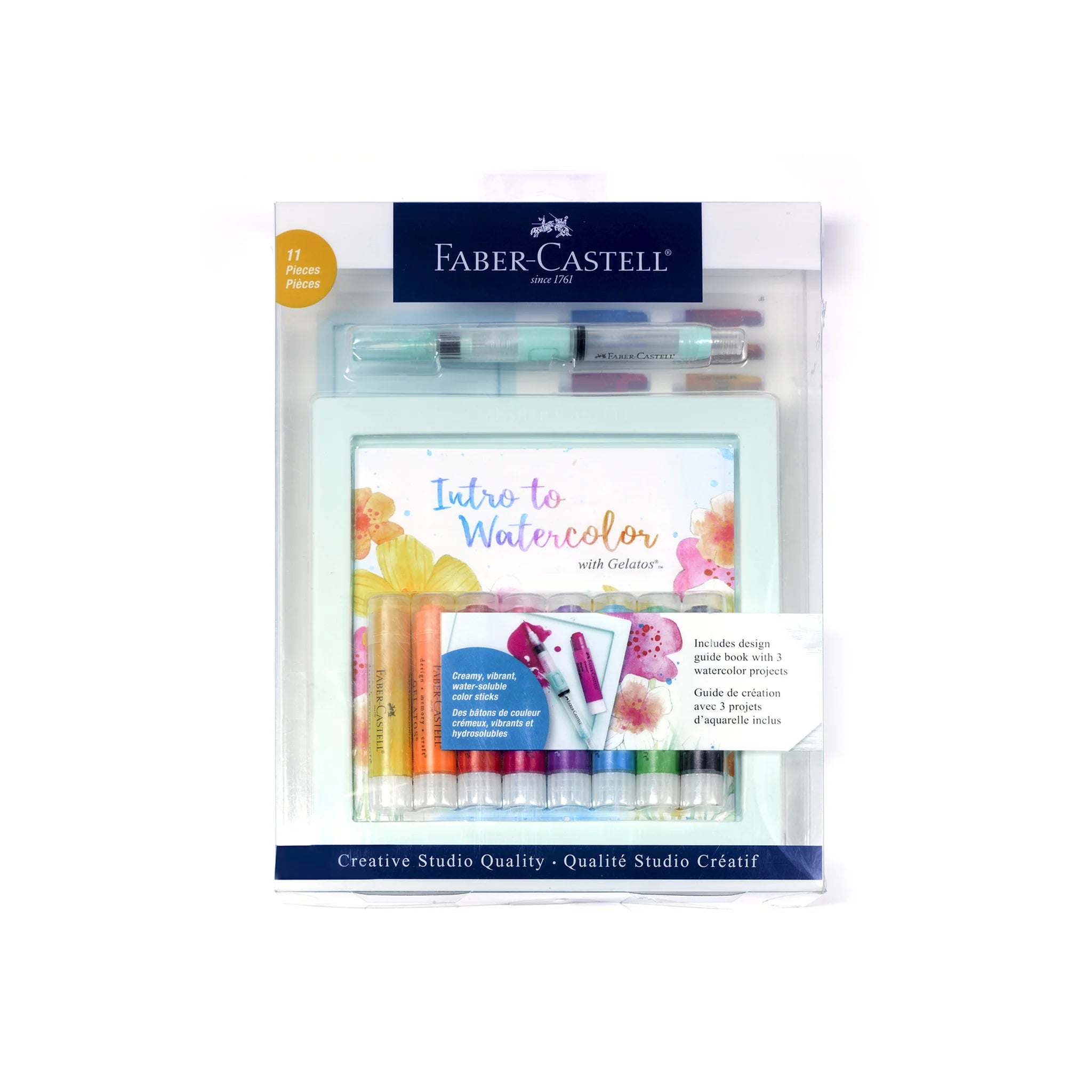 Faber-Castell Watercolor Paint by Number Succulent - Adult Art Set for Boys  and Girls 