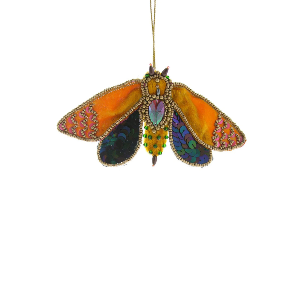 Velvet Moth Ornament