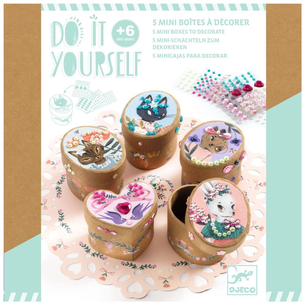 DIY Adorable Mini Boxes Craft Kit