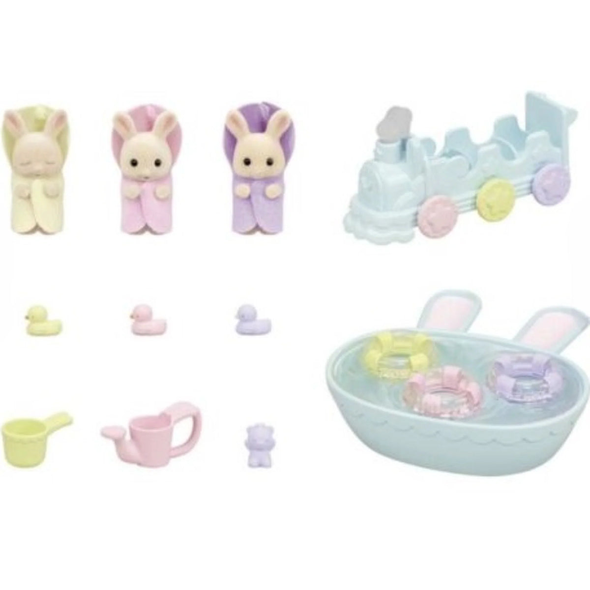 Triplets Baby Bathtime Set