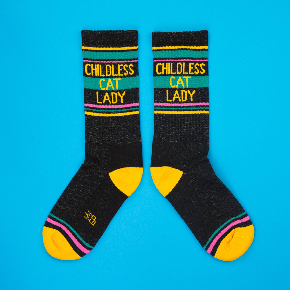 Childless Cat Lady Gym Crew Socks