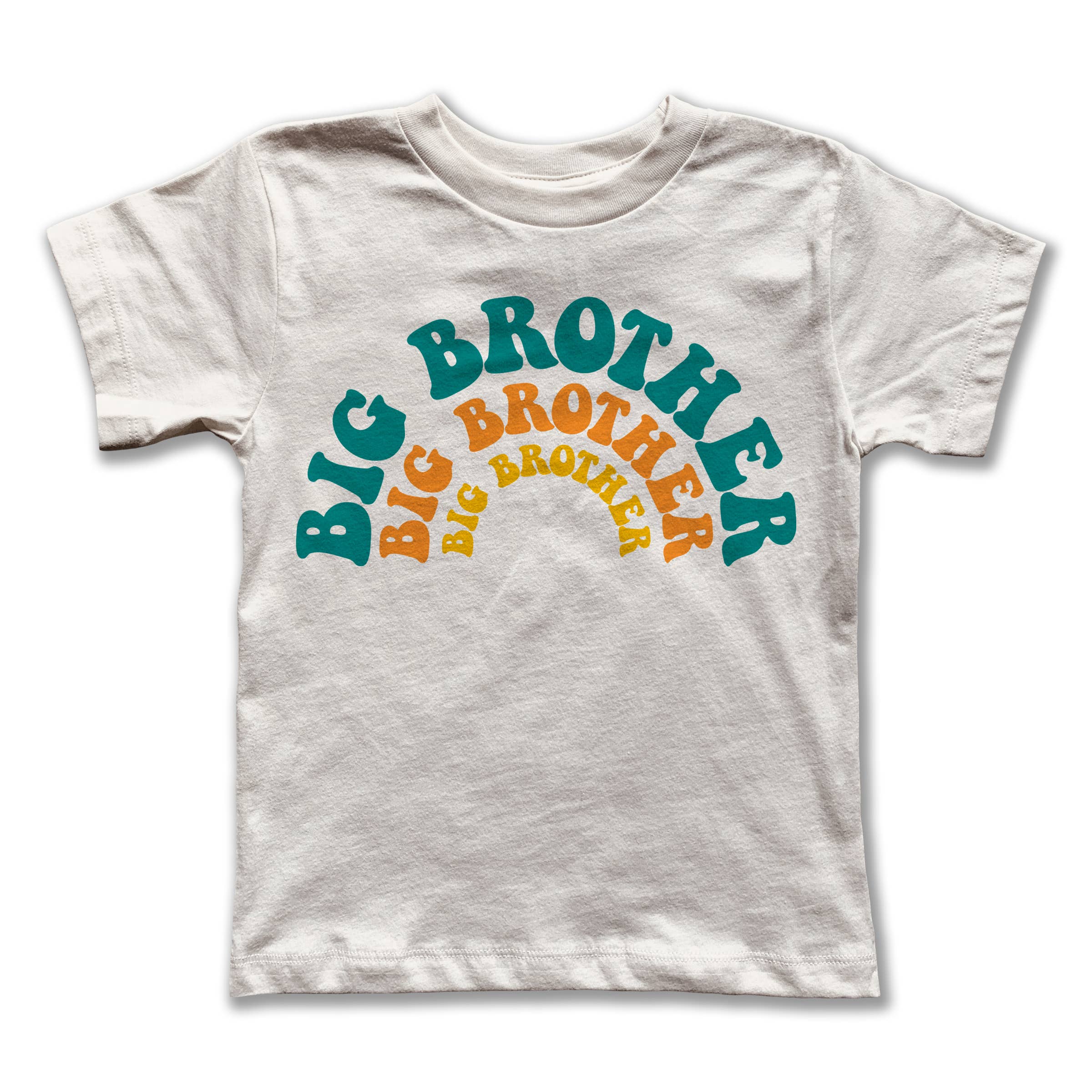 Bigger Brother Sibling Grayscale Shirt
