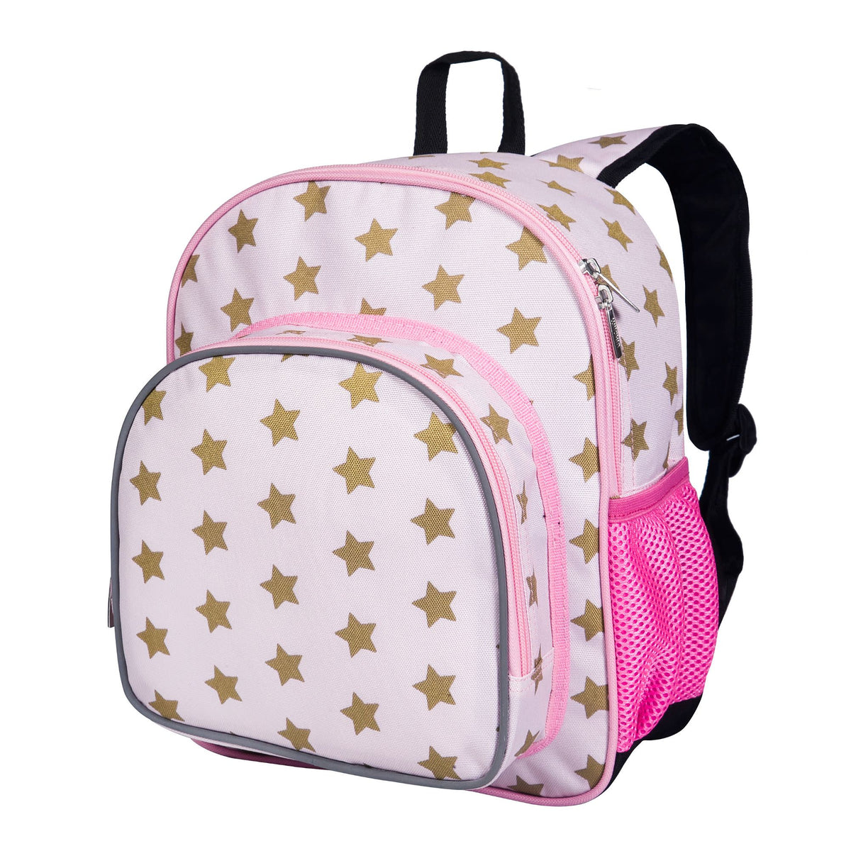 Pink &amp; Gold Stars Backpack - 12 inch