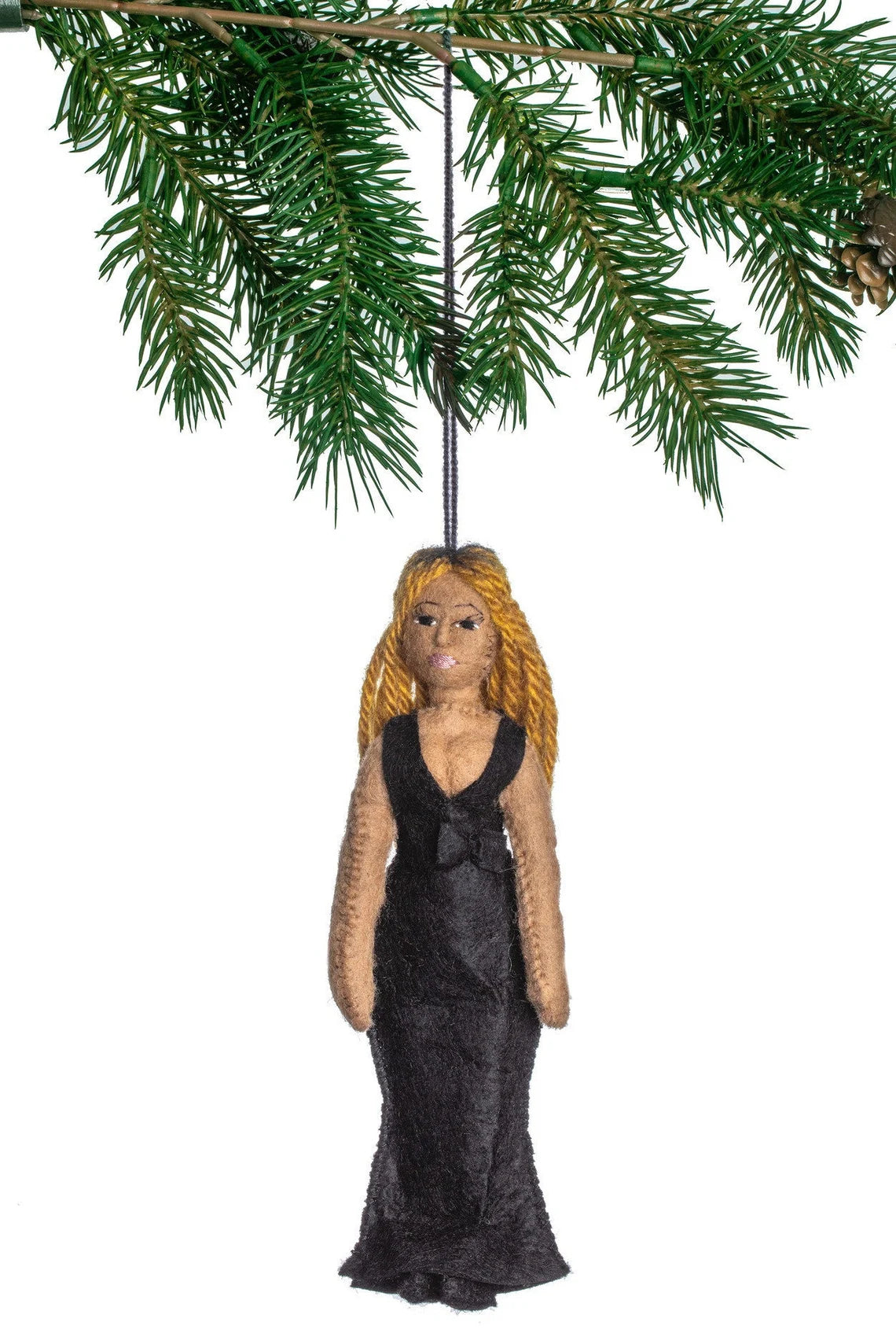 Beyonce Felt Ornament