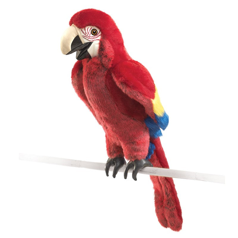 Folkmanis Scarlet Macaw