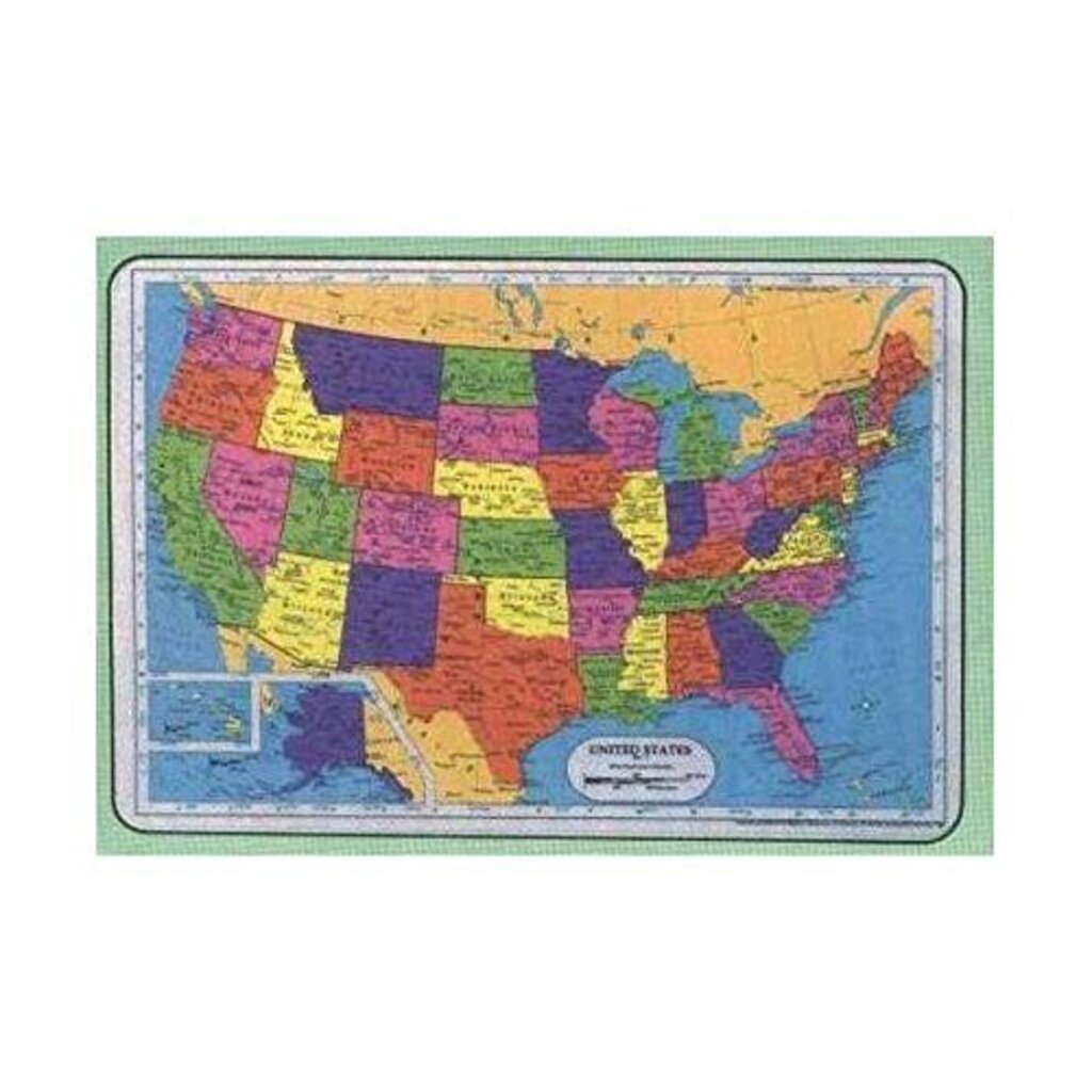 United States Map Placemat