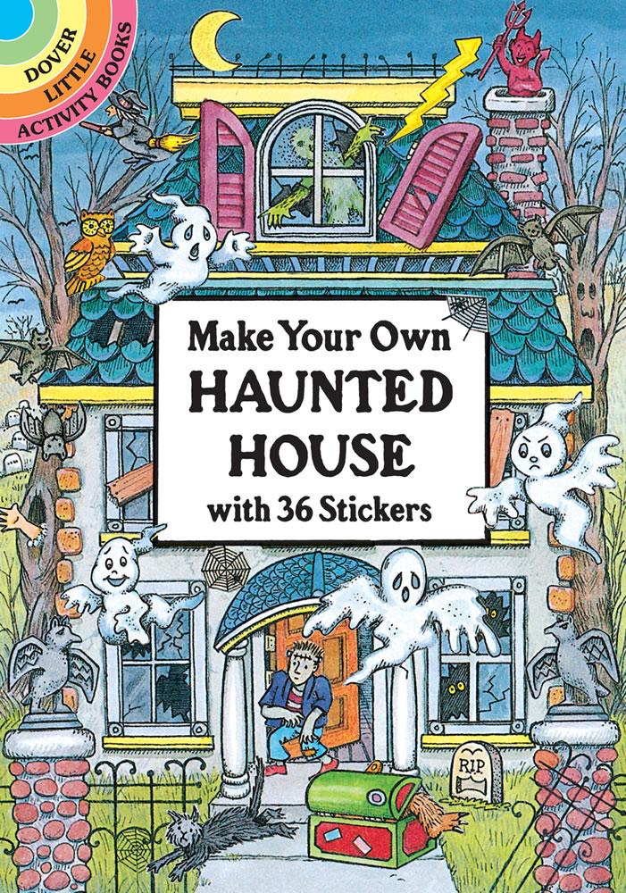 Make Your Own Haunted House Stickers