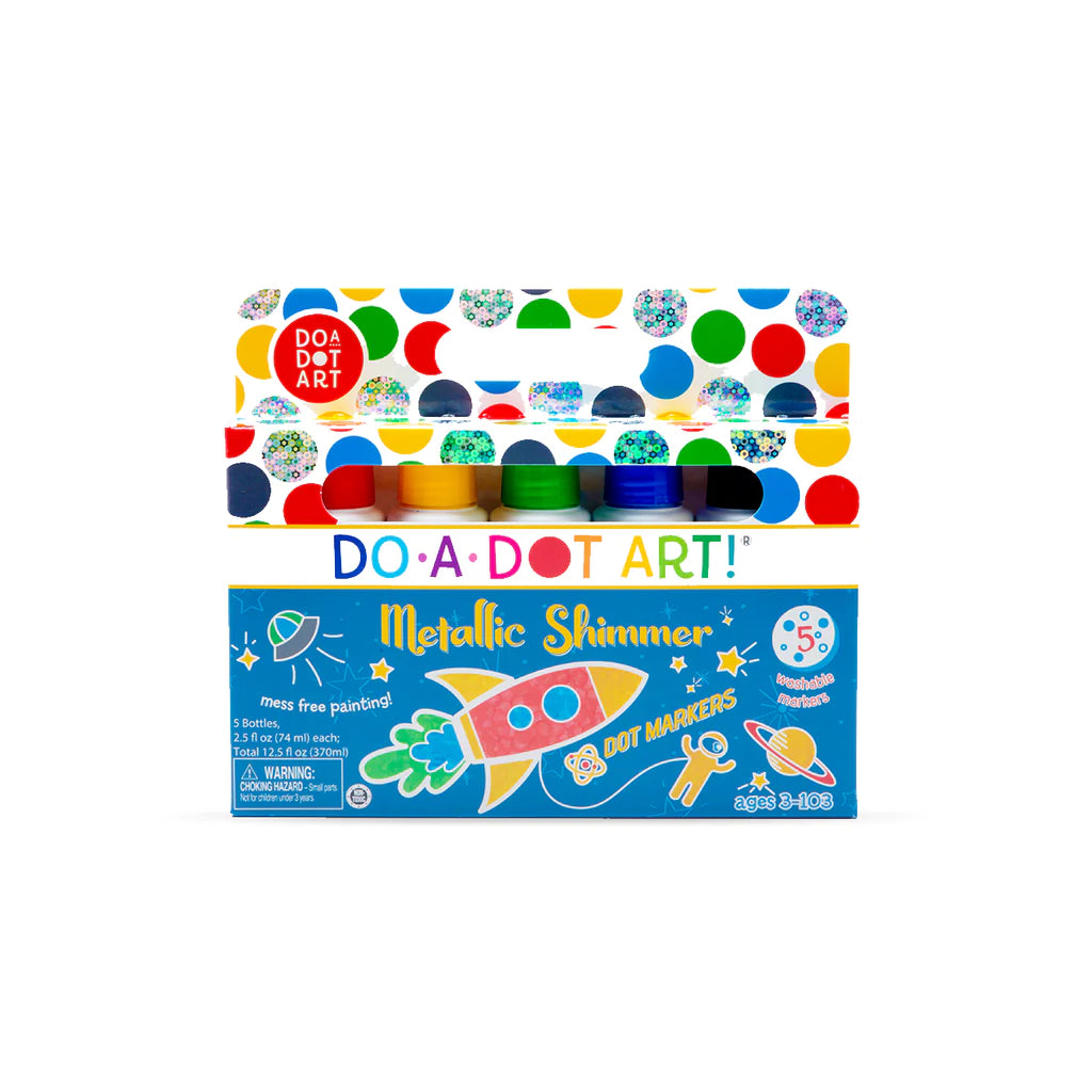 DO A DOT ART 5PK METALLIC SHIMMER