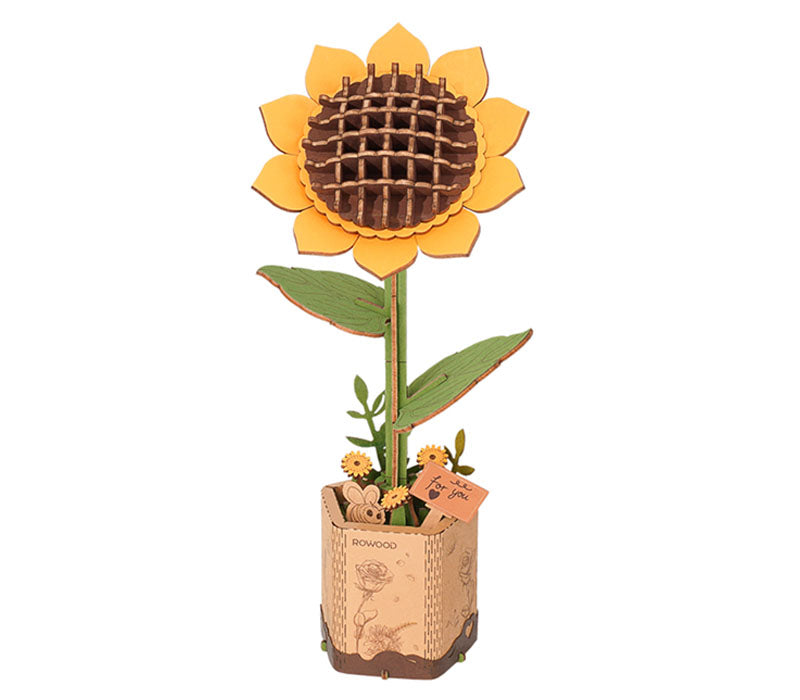 Wooden Bloom Craft (Sunflower)