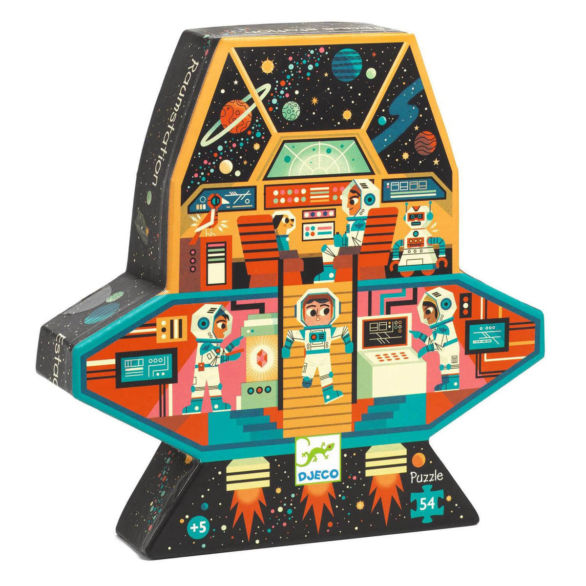 Silhouette Space Station 54 Piece Puzzle