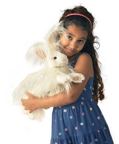 Folkmanis Angora Rabbit Puppett