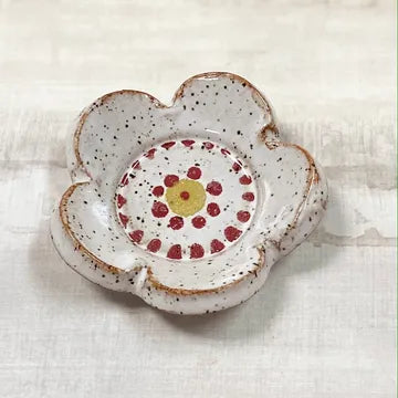 Tiny Flower Ring Dish