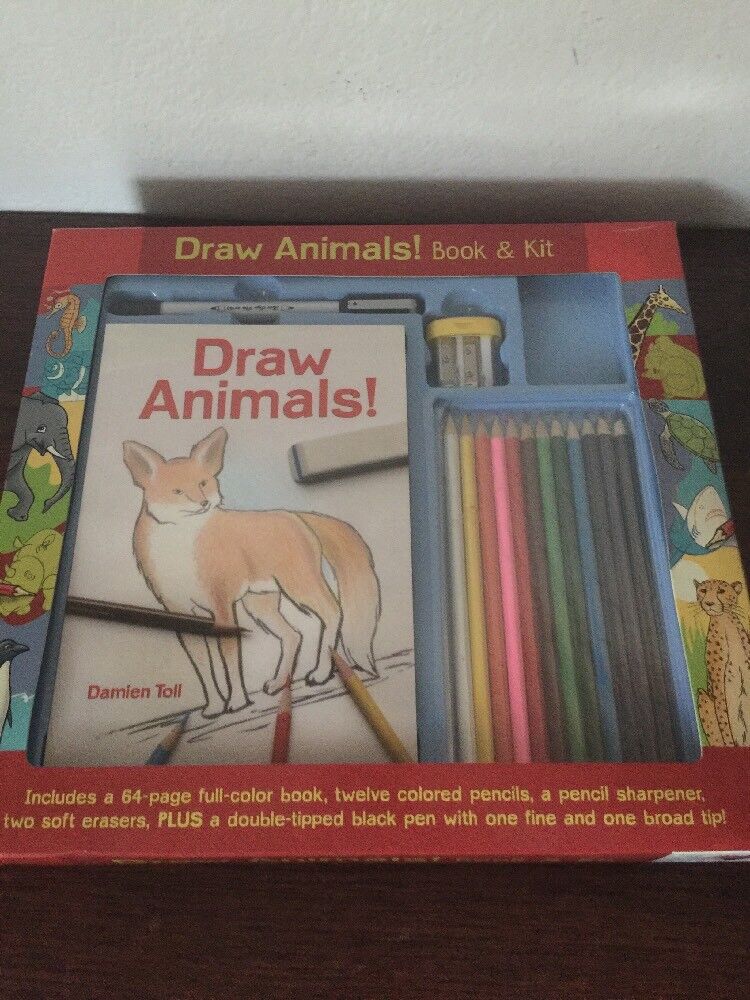 Draw Animals Book &amp; Kit