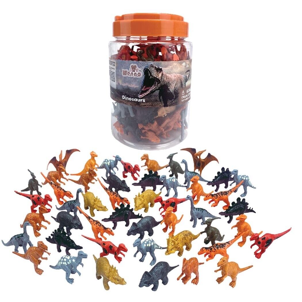Small Dino in a bucket 48 pcs