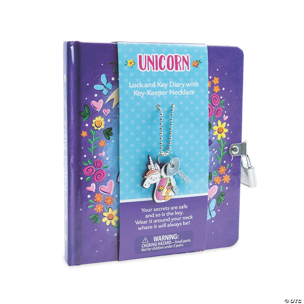 Unicorn Diary With Charm