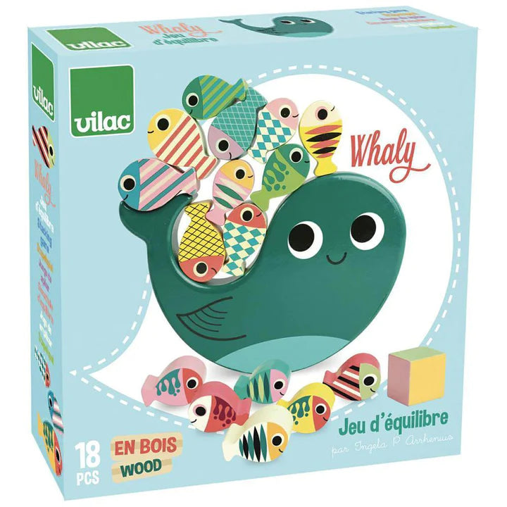 Vilac Whale Equilibrist Game