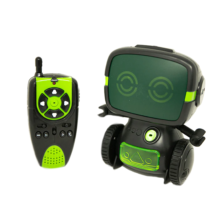 Walkie Talkie Robot Green and Black