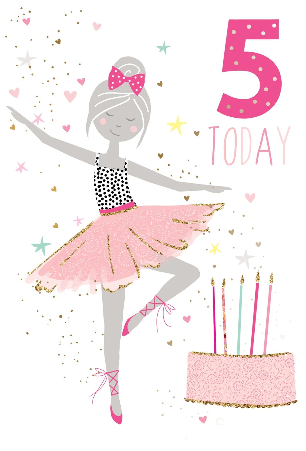 CARD 5 TODAY BALLERINA