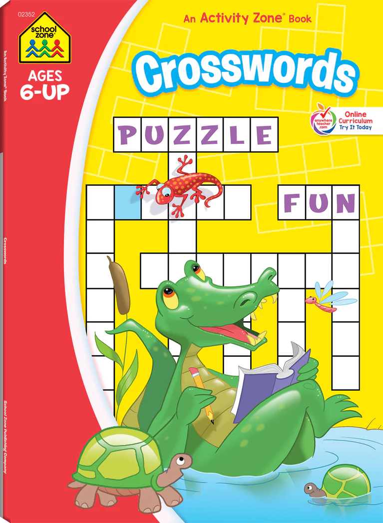 Activity Zone Books Ages 4-8