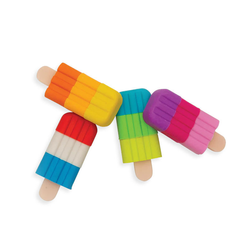 Icy Pops Scented Puzzle Erasers