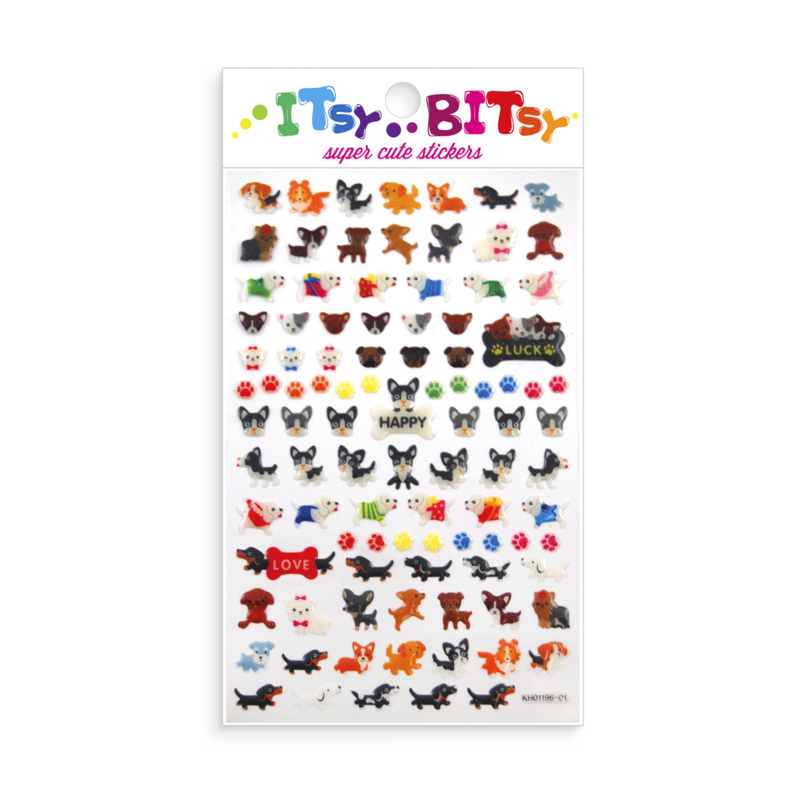 Itsy Bitsy Stickers - Pooches