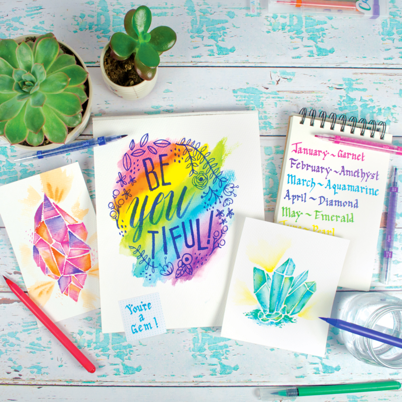 Chroma Blends Watercolor Brush Markers
