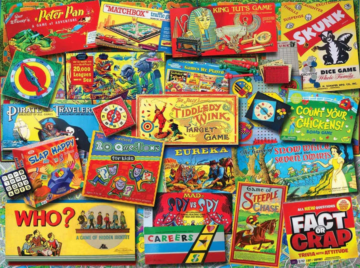 Family Game Night 500 Piece Puzzle