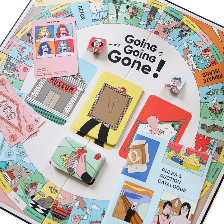 Going Going Gone Art Auction Game