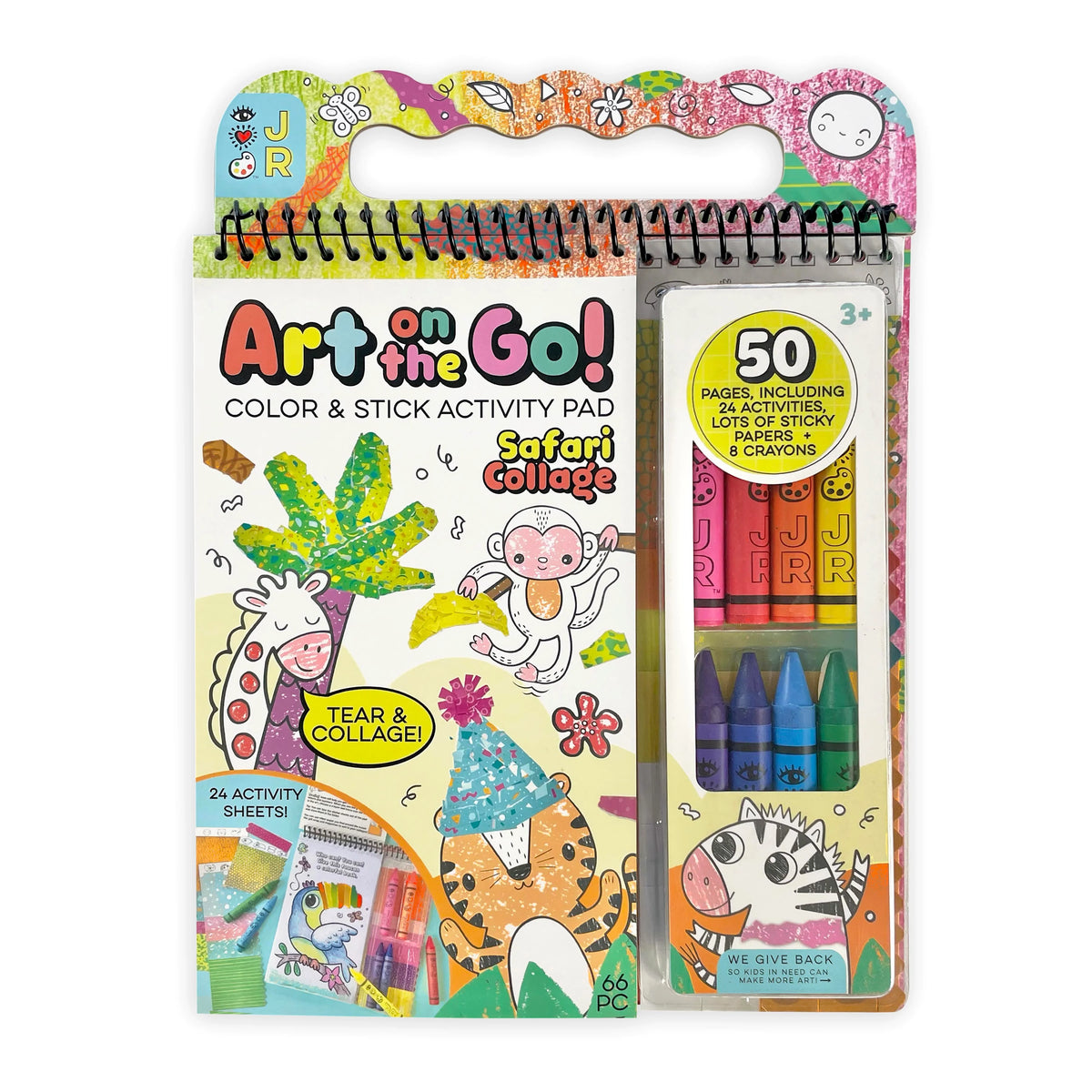 Art On The Go: Safari Collage