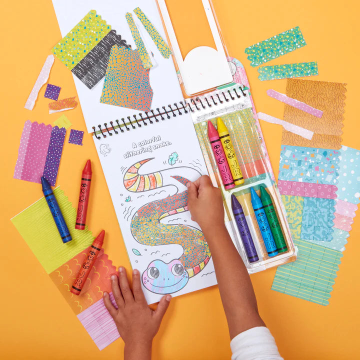 Art On The Go: Safari Collage