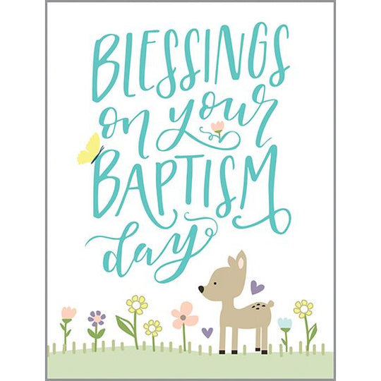 CARD BLESSINGS ON YOUR BAPTISM DAY